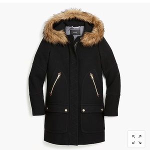 NWT! J.Crew Chateau parka sz 10